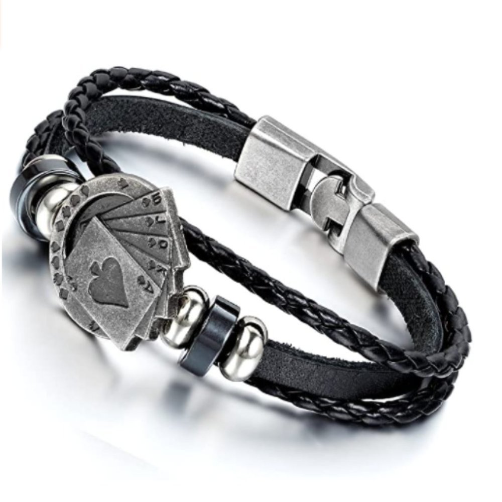 Handmade Poker Bracelet